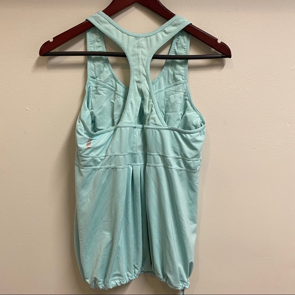 Zella Athletic Racerback Tank, Baby Blue, XL